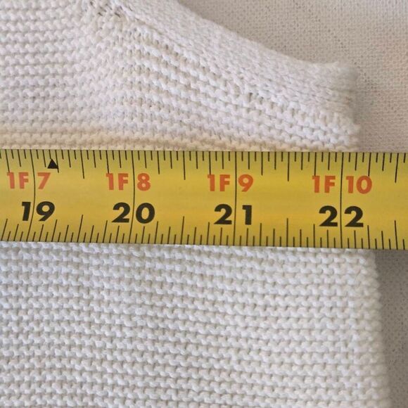 J. Jill Wearever Collection Womens V-Neck Sleeveless Pullover Sweater White XL - Picture 6 of 10